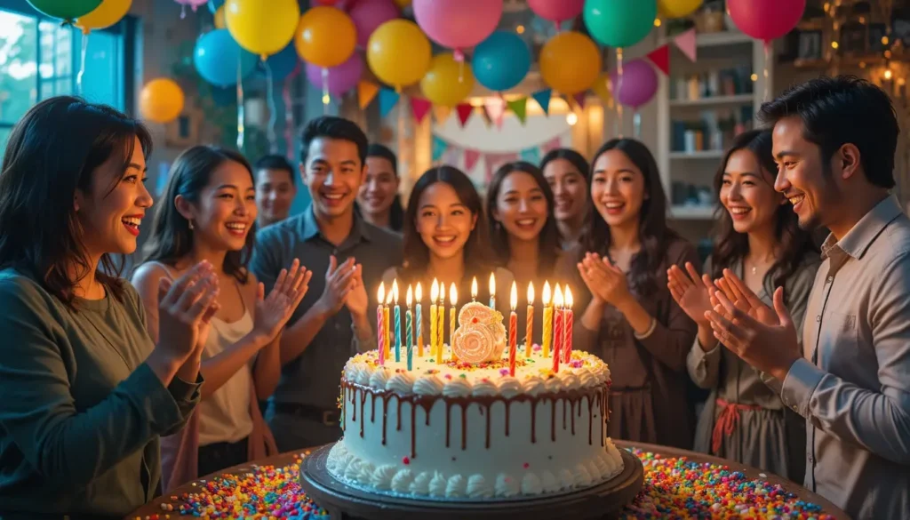 Birthday Celebration Captions