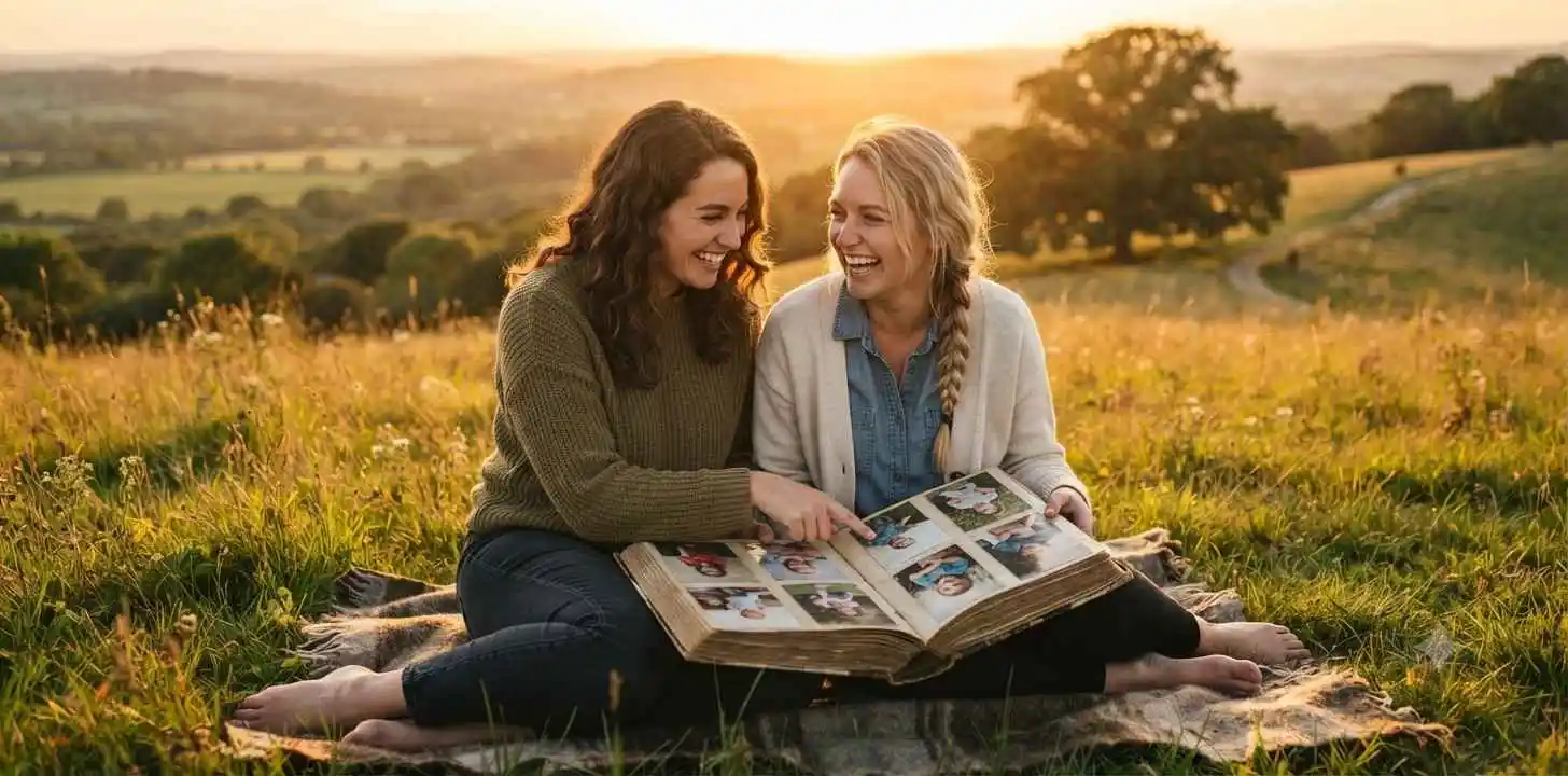 Childhood Friend Captions
