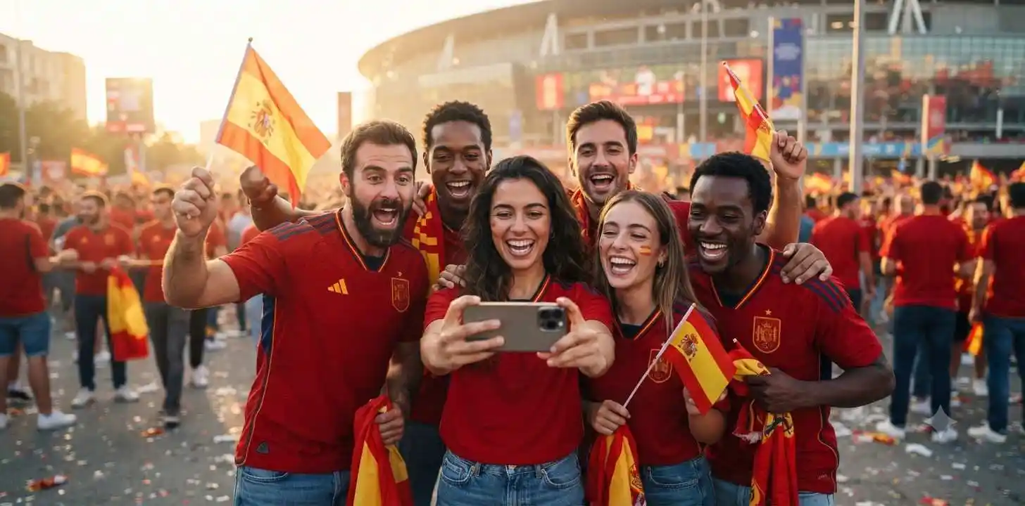 Spain Team Captions