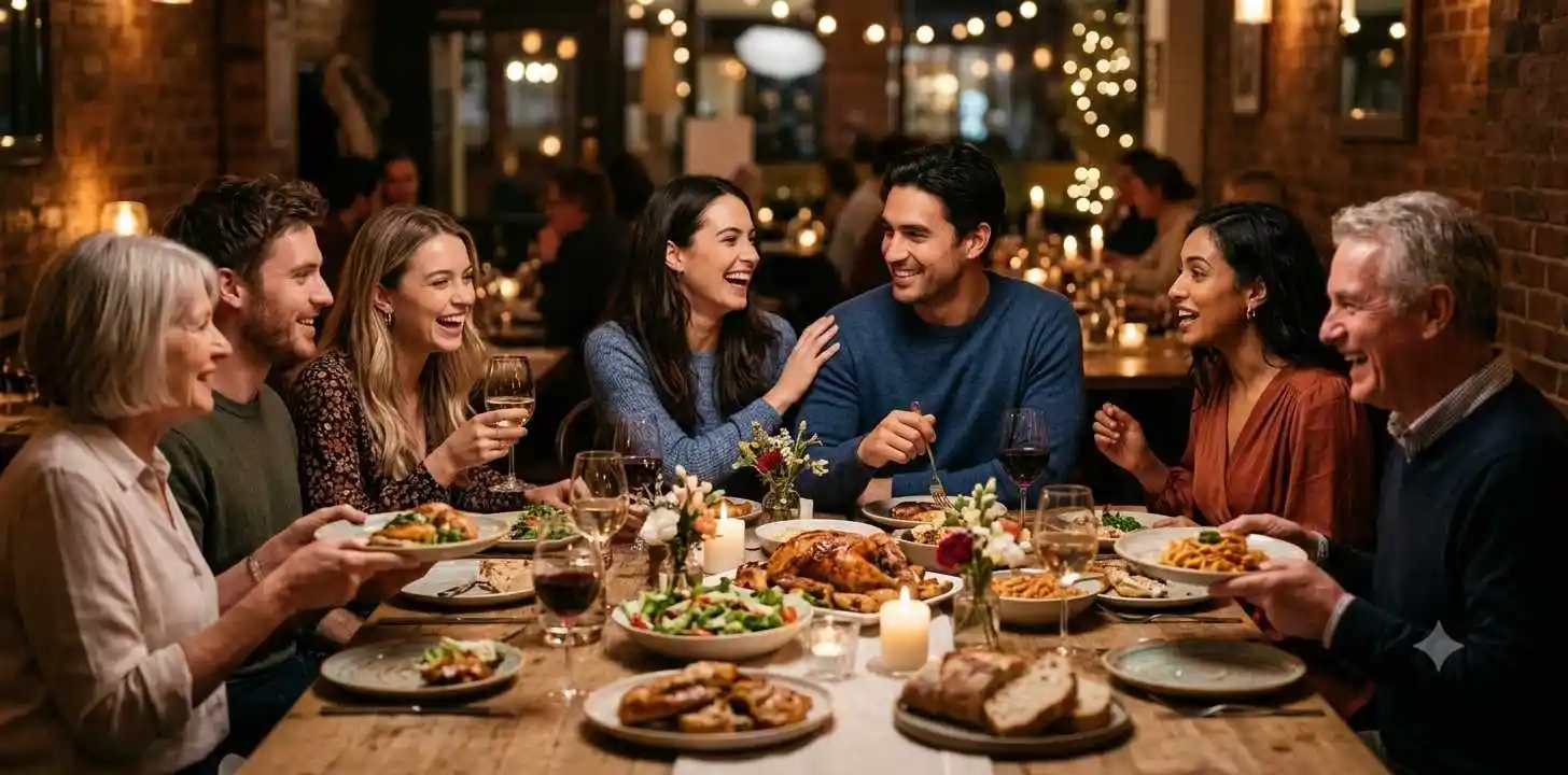 Dinner Captions