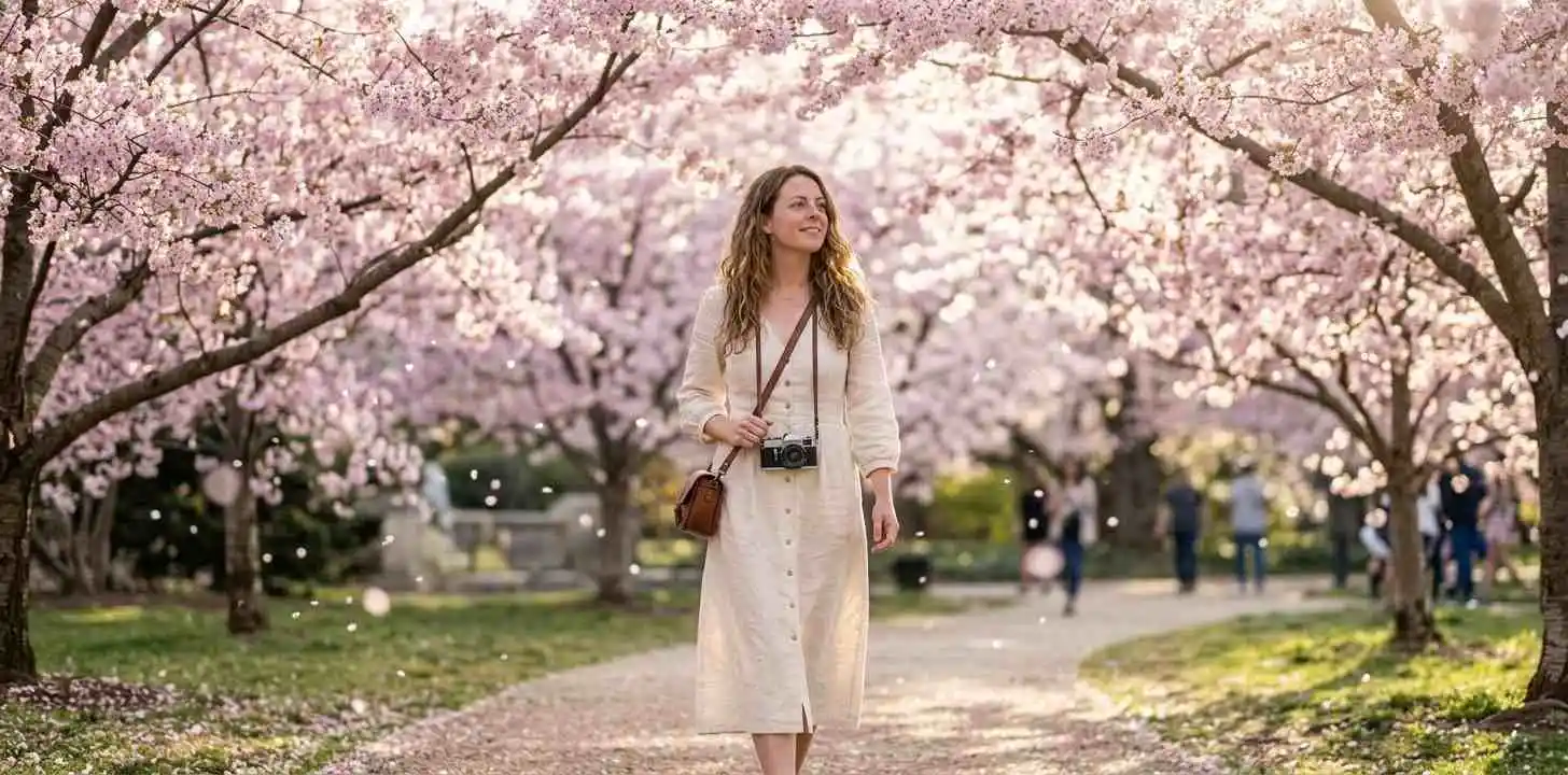 Cherry blossom captions