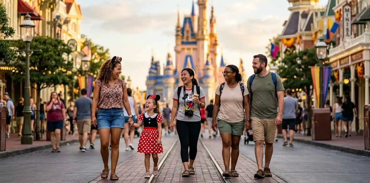 Disney World Captions