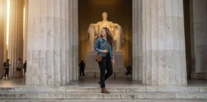 Lincoln memorial captions