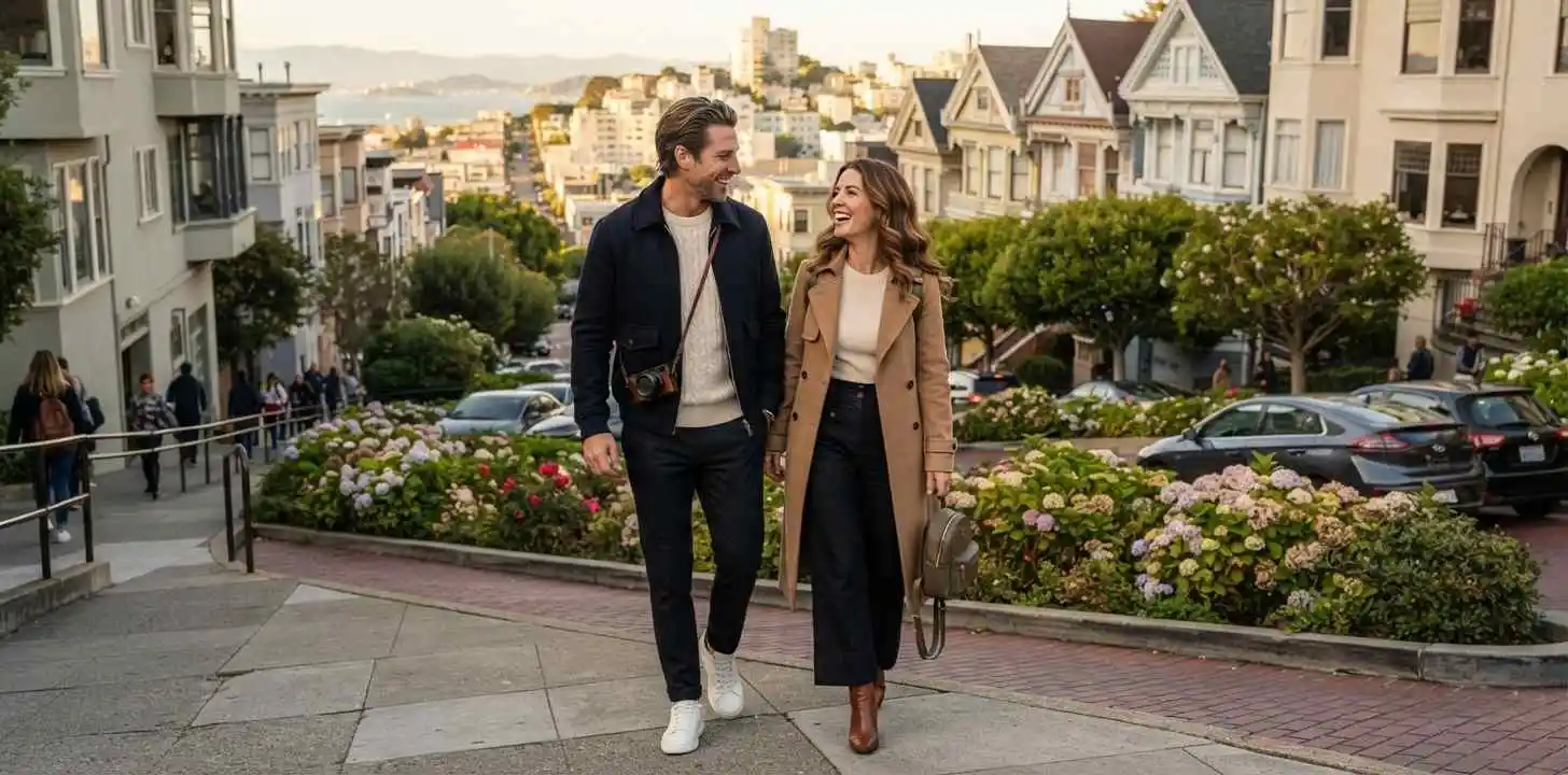 Lombard Street Captions