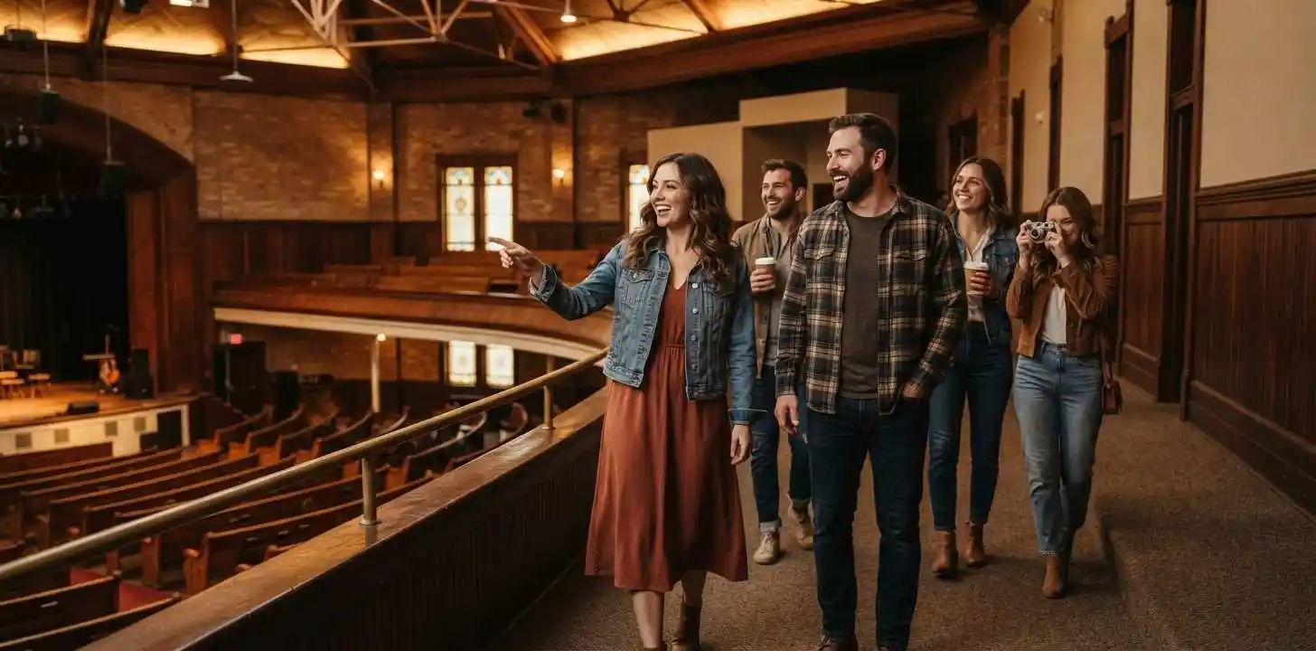 Ryman Auditorium Captions