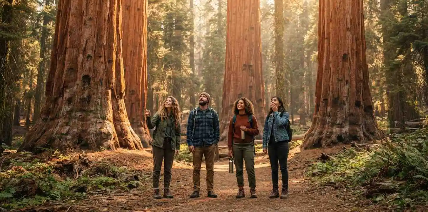 Sequoia National Park Captions